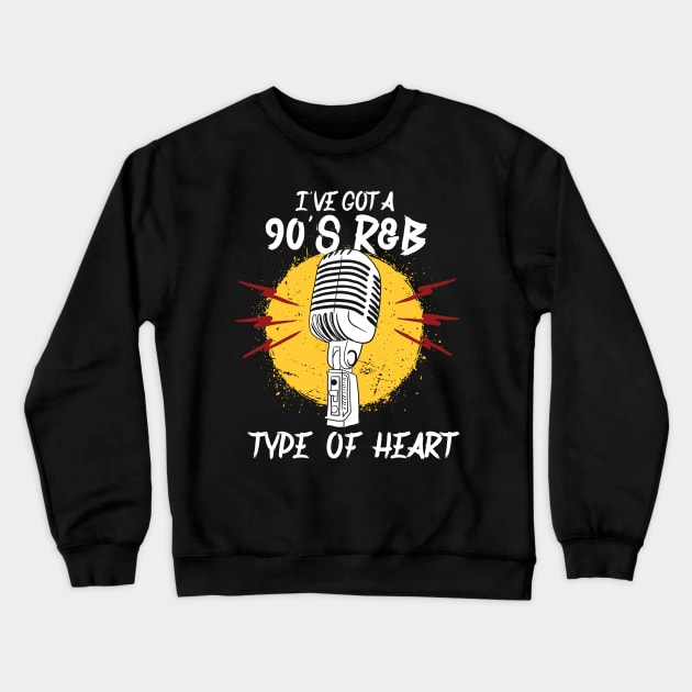 I've got a 90's R&B Type of Heart Crewneck Sweatshirt by Shirtbubble